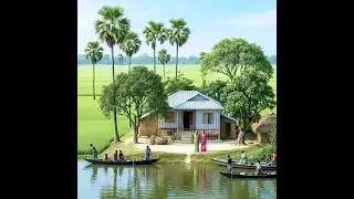 আজকের সকালের যমুনা বাড়ির দৃশ্য today jamuna river view  #vlog #bangladeshvillage #nature