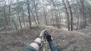 AIRSOFT GAME IN MAHLWINKEL @ Lost Airfield REAL FOTAGE