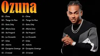 Ozuna &ndash; Discover the Artist Behind Reggaeton Hits That Dominated the World