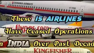 These 15 Airlines Have Ceased Operations In India Over Past Decade | Full List Here