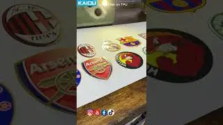 НОВОЕ решение для печати нашивок с логотипом TPU 3D от KAIOU Printers