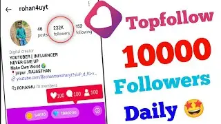 Topfollow app kaise use kare 2026✅ | Instagram par followers kaise badhaye | instagram followers app