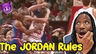 The DETROIT BAD BOYS Tried To Destroy MICHAEL JORDAN!! The Jordan Rules reaction