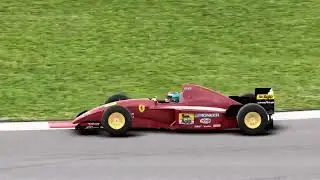 F1 2017 gameplay Kuala lumpur classic cars 1995 ferrari 