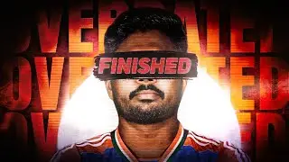 Sanju Samson is a FINISHED Player?