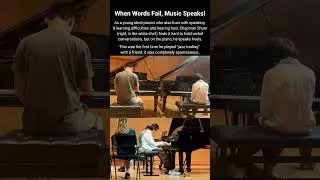 When Words Fail, Music Speaks #chapmanshum #BlindPianist #neurodivergent #jazz #improvisation #trade