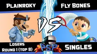Proton Smash Pit 16 Losers Top 8 - Plainroky (Dr. Mario) VS. Fly Bones (Villager/Inkling) - SSBU