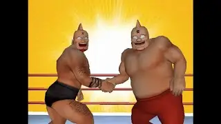 Kinnikuman Generations(GW feat. Ultimate Muscle) Tournament Mode K.Mayumi & Chairman Gameplay (PS2)