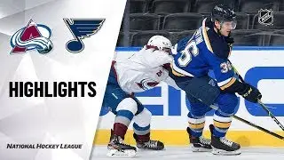 NHL Highlights | Avalanche @ Blues 4/26/21