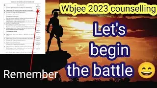 @eduuniverse11 Let's begin| wbjee 2023