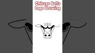 Chicago Bulls Logo Drawing Easy #shorts #chicagobulls #drawinggallery