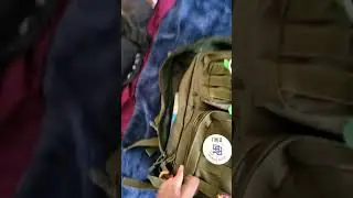 Durable, comfortable, and functional military backpack.