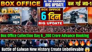Box Office Collection Day 6_200 Crore | Battle Of Galwan Trailer  | Salman Khan All Movies Updates 