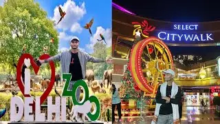 Delhi zoo | best zoo in India | select city mall | select city | Christmas 🤶 2025 Saket mall Delhi 
