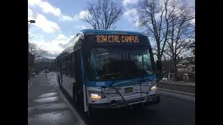 [FULL JOURNEY] TCAT Bus Service 83W [1906]: Stewart @ University &rarr; Stewart @ University