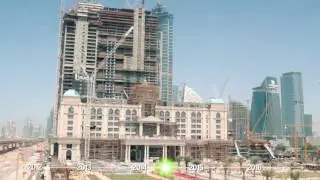 Al Habtoor City Construction Progress Time-lapse (April 2012 – July 2016)