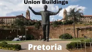 Walking tour with my Thai wife - Union Buildings, Pretoria, South Africa.