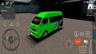 Green Colour Mini Van Driving Missing Simulator Android Game Play 