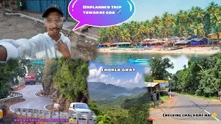 Unplanned trip towards Goa✈️ Checking chal rahe rahe hai re😧 Belgaum To Goa ride🙃 Kawasaki H2r