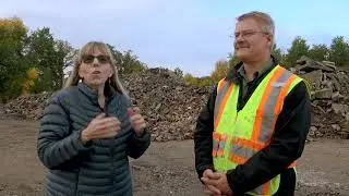 What a Demolition Landfill Does with Shingles and Concrete!