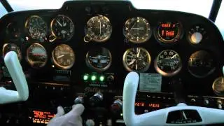 Cockpit View around the pattern in the Bellanca Super Viking at KHWY