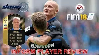 FIFA 18 INFORM SVEN MICHEL PLAYER REVIEW + STATS