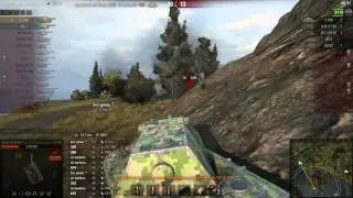 E100, Фьорды, вытащили бой.