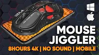 Mouse Jiggler | Mover | video &ndash; 8 Hours with 4K | Keep Computer/Mac Awake