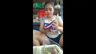 vlog selling vegetables in the morning at the market