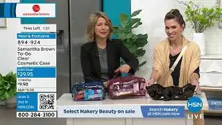 Samantha Brown ToGo Clear Cosmetic Case