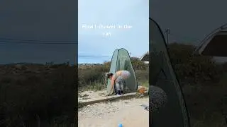 I Shower different than you  #sustainability #vanlife #outdoors #camping