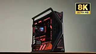 The ULTIMATE ASUS ROG Gaming PC Build😵 RYZEN 7 9800X3D + RTX 5090🫅 #pcbuild #gaming #asmr #rtx #amd