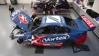 TeamVortex Car 888 Build    Caltex Australia Official