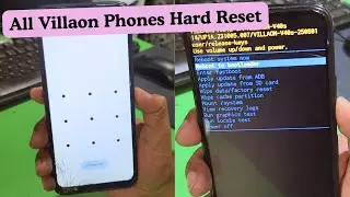 All Villaon Phones Hard Reset | Fix Screen Lock & Forgot PIN | villaon  hard reset