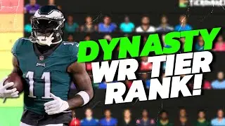 Dynasty WR Rankings with TIERS! | 2022 2023 Dynasty Football UPDATE
