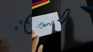 Oscar Name Request #Name #request #diy #signature #Shorts #writing #flowers