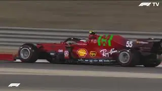Bahrain Testing - Day 3 Kimi Raikkonen vs Carlos Sainz Battle
