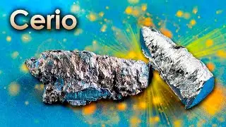 Cerio - &iexcl;Un metal que forma CHISPAS BRILLANTES!
