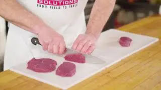 Wild Game Butchering (Elk  Backstrap) By Chef Albert Wutsch