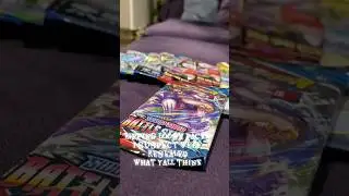 Y&rsquo;all trust second hand loose pokemon packs lol ripping Battle Styles booster pack