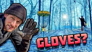 Playing DISC GOLF with GLOVES??