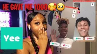 ASKING RANDOM GUYS TO RATE ME ON YEE APP 😍‼️ #yee #yeeapp