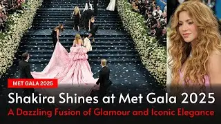 Shakira Stuns at Met Gala 2025 with a Show-Stopping Look That Set the Carpet on Fire