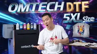 Нет ограничений по формату A3, нет засоров | Обзор OMTECH Aurora DTF