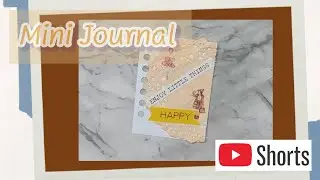 mini Journal idea shorts