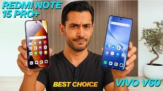 Xiaomi Redmi Note 15 Pro+ vs Vivo V60 &ndash; Full Comparison 2026 📱🔥