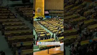 Symbolism matters. The walkout wasn&rsquo;t just protest, it was a message to power! 🌍✊#Trending #UN