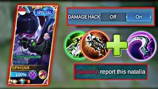 NATALIA HACK DAMAGE BUILD IS HERE 100% BROKEN🔥?! | - Mobile Legends
