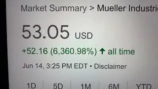🔴 Mueller Industries Inc. MLI Stock Trading Facts 🔴