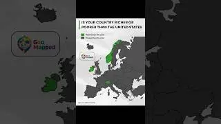 European Countries Richer than USA 🇪🇺 🇺🇸